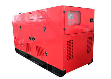 Σύνολο γεννητριών diesel κόκκινου χρώματος YUCHAI YC6B155L-D21 90KW 115KVA με τον εναλλάκτη μαραθωνίου