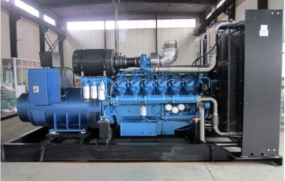 Συγκρότημα γεννήτριας ντίζελ Weichai 1250KVA/1000KW Έκδοση τάσης 415V/240