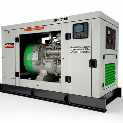 Ακαταμάχητες τιμές 500-3000kg Επίπεδο θορύβου≤105dB Προϊόντα Weichai Diesel Generator Set