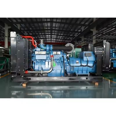 Ελάχιστος θόρυβος Baudouin Diesel Generator Set 715KVA/572KW με ονομαστική ταχύτητα 1500/1800rpm